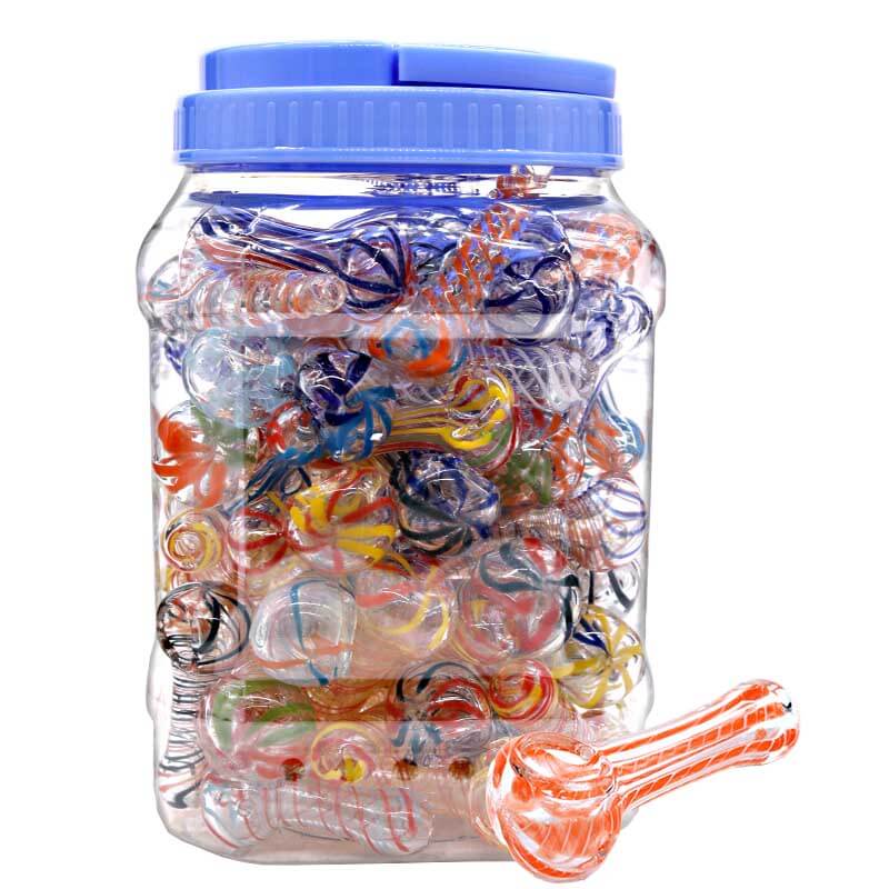 Mix Color Regular Heavy Handpipe (HP101) | 2.5 inch | 80 Count Display product image
